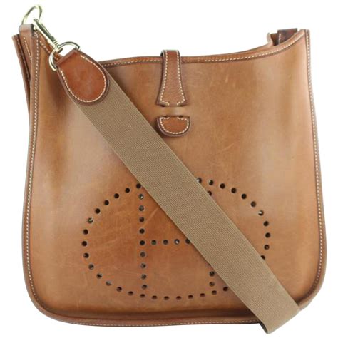 hermes messenger bag brown